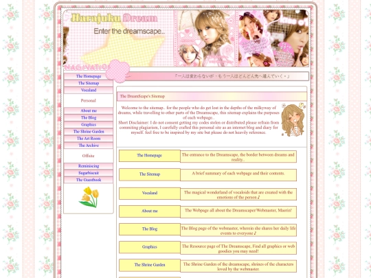 sitemap screenshot