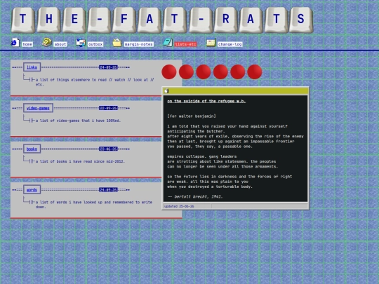 lists screenshot