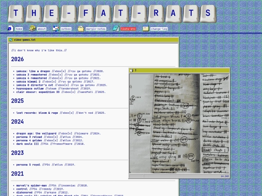 lists/video-games screenshot