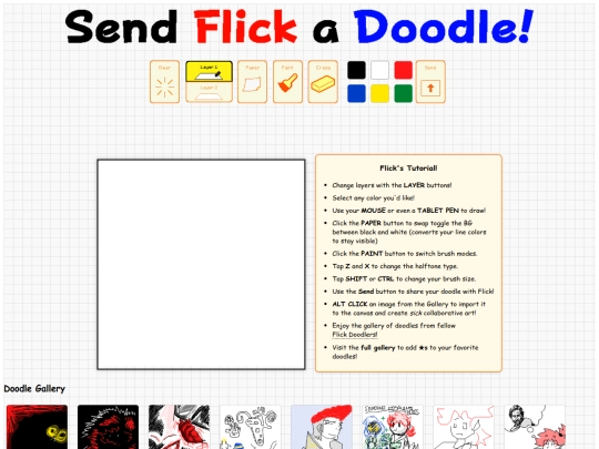 doodles4flick screenshot