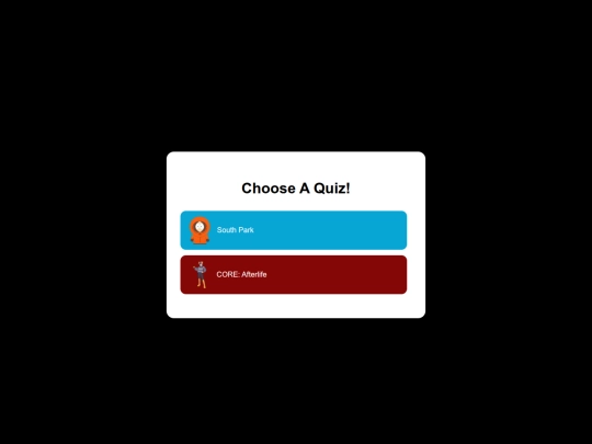 quiz screenshot