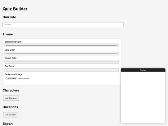 quizmaker screenshot