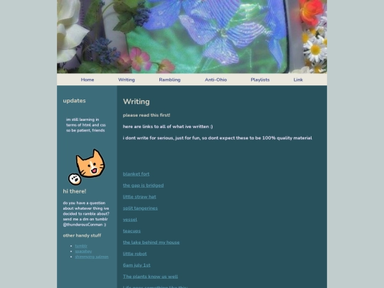 pages/writing screenshot