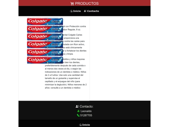 Pastacolgate screenshot