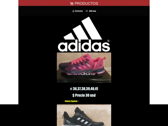 adidas screenshot