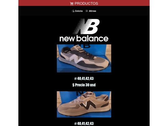 newbalance screenshot