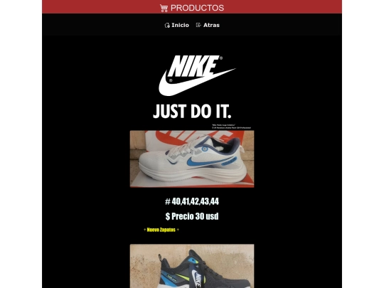 nike screenshot