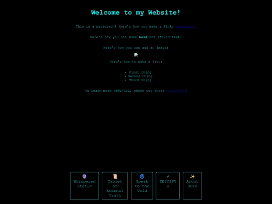 testing screenshot