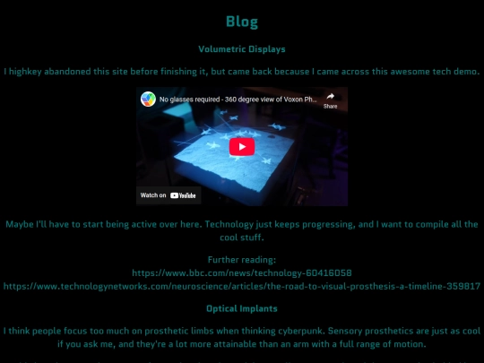 blog screenshot