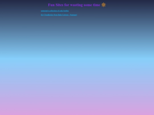 favesites screenshot