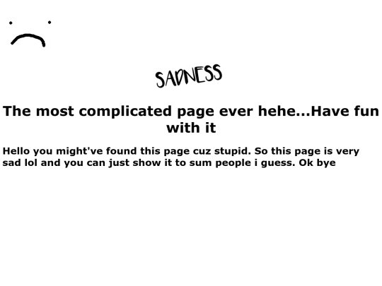 sadness screenshot