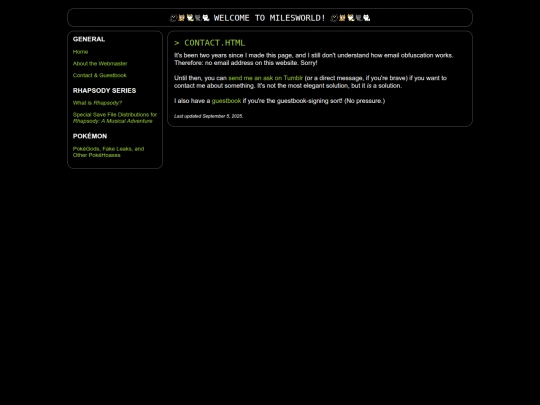contact screenshot