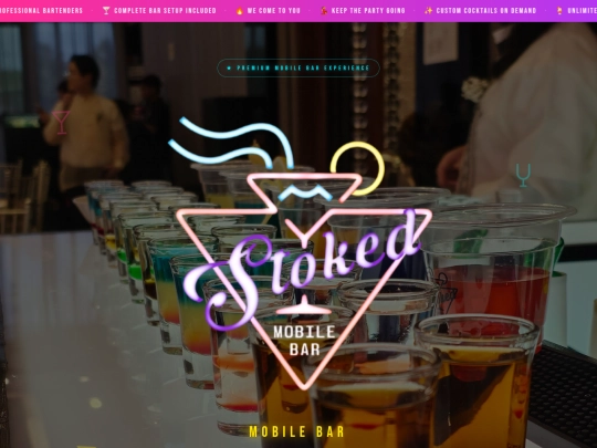 stoked-landing-page screenshot