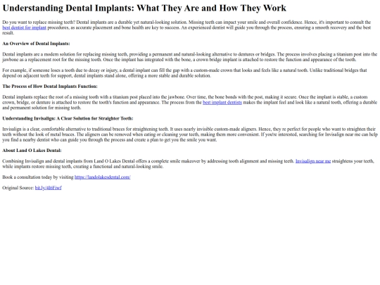 UnderstandingDentalImplantsWhatTheyAreandHowTheyWork screenshot