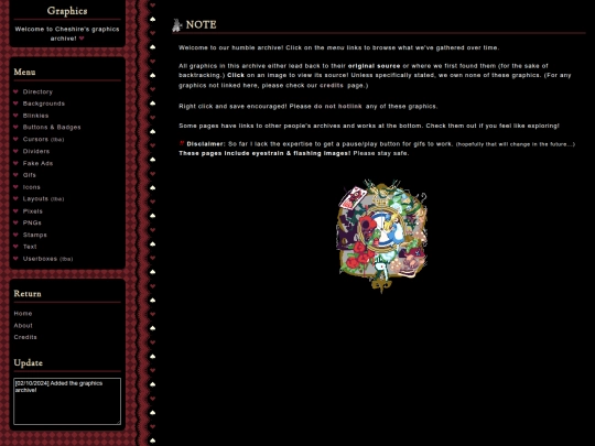 graphics archive/graphics-directory screenshot