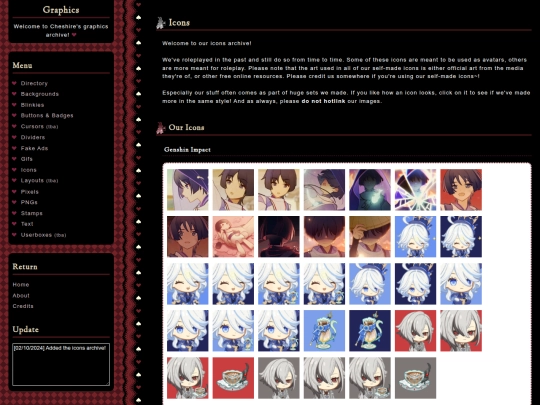 graphics archive/icons screenshot