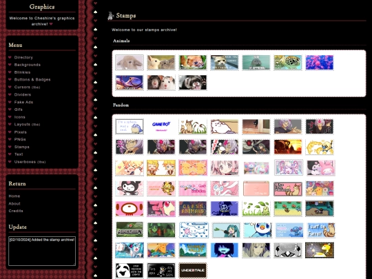 graphics archive/stamps screenshot