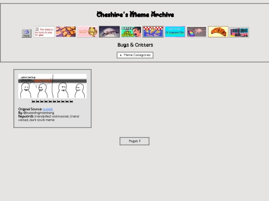 meme archive/bugsandcritters/bugsandcritters1 screenshot