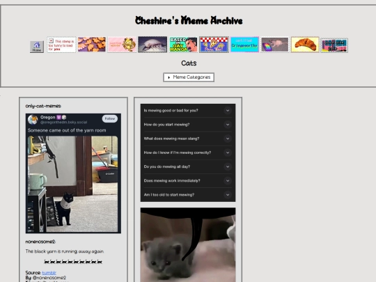 meme archive/cats/cats1 screenshot