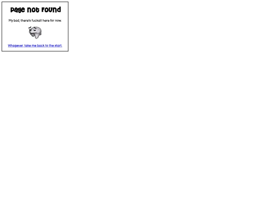 not_found screenshot