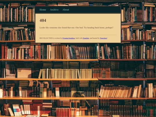 not_found screenshot
