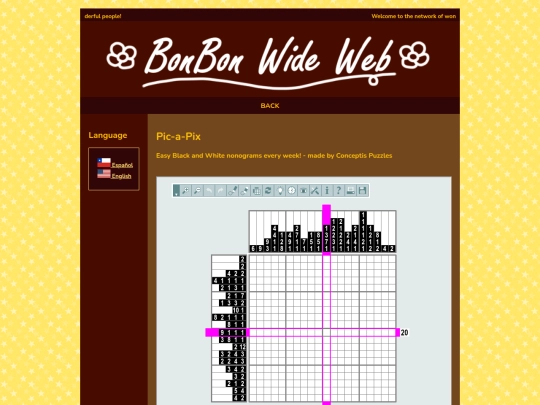 arcade/pic-a-pix screenshot