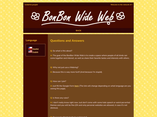 faq screenshot