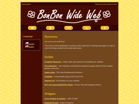 resources screenshot