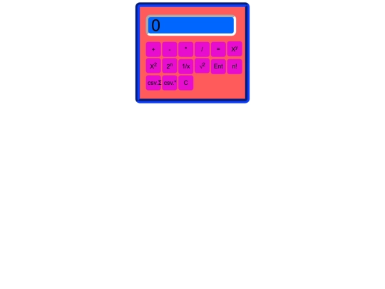 calculadora screenshot