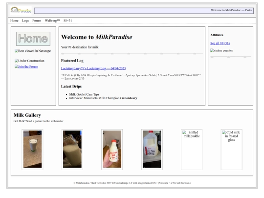 milkparadise screenshot