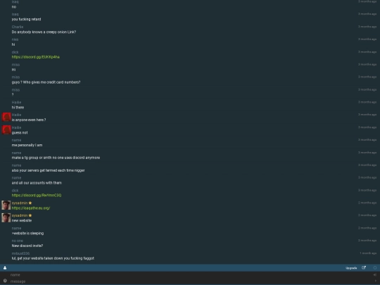 chat screenshot