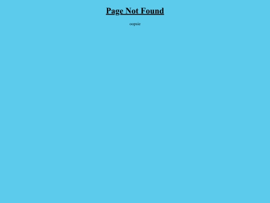 not_found screenshot