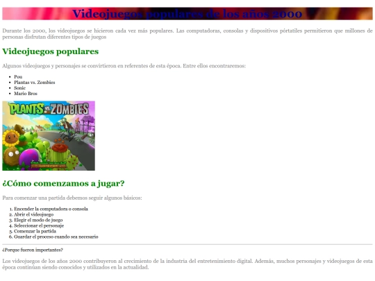 listas screenshot