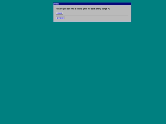 lyrics screenshot