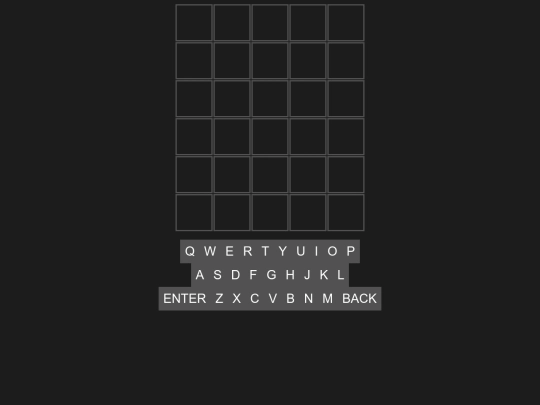 wordle screenshot