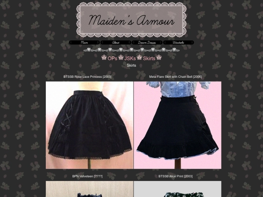 skirts screenshot