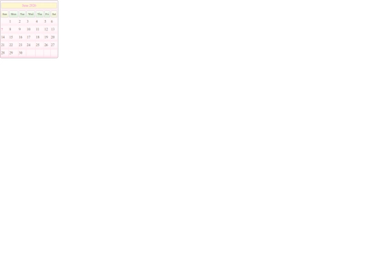 calendar screenshot