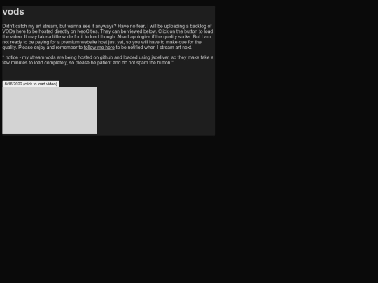stream-vods screenshot