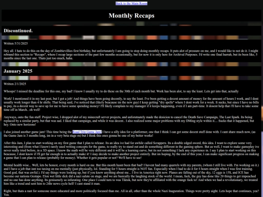 MonthlyRecaps screenshot