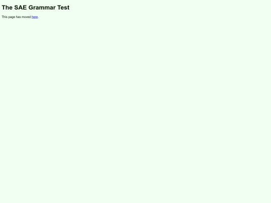 grammartest screenshot