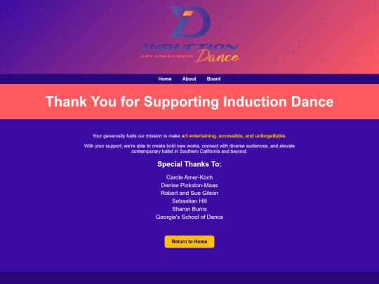 support screenshot