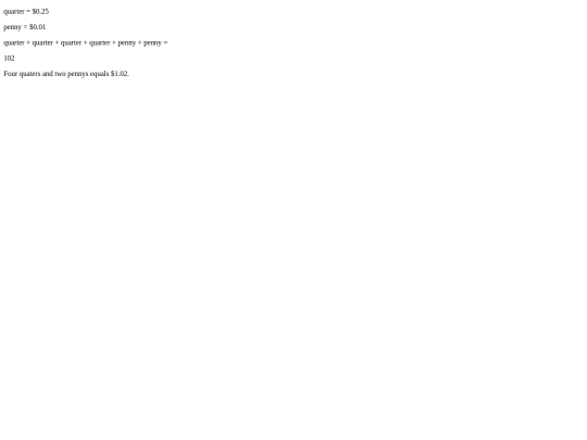 Counting coins/counting_coins_one screenshot
