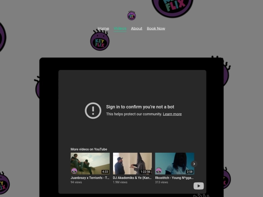 videos screenshot