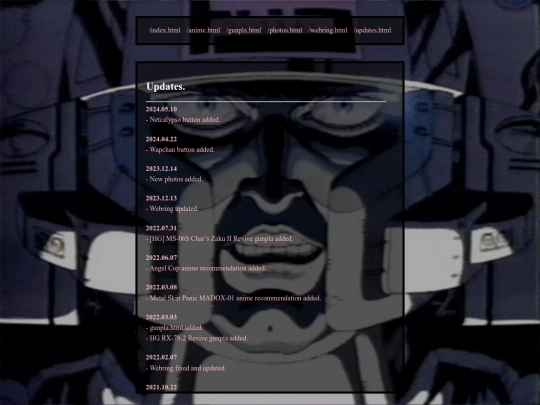 updates screenshot
