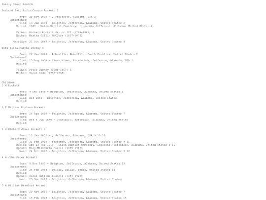 FamilyGroup screenshot
