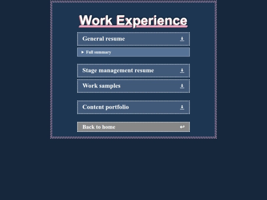 test/work-experience screenshot