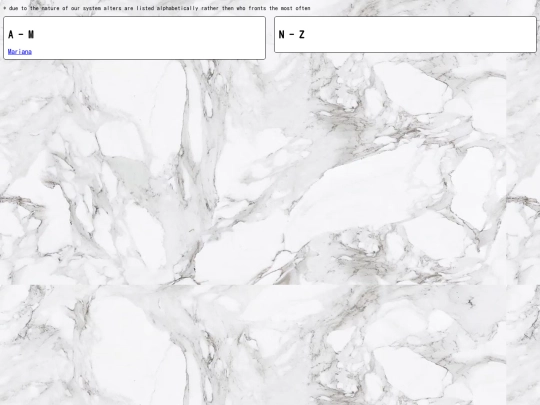 alters/alters screenshot