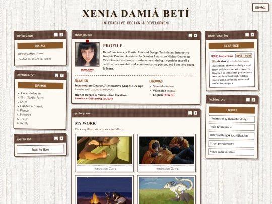 portfolio screenshot