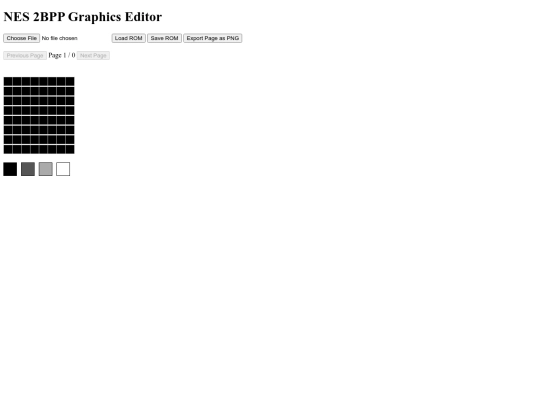nesgraphics editor screenshot