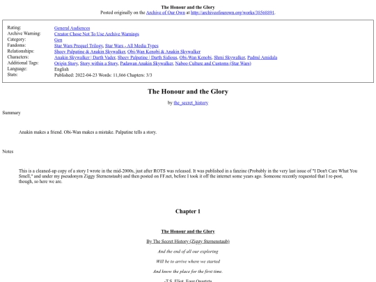 The_Honour_and_the_Glory screenshot